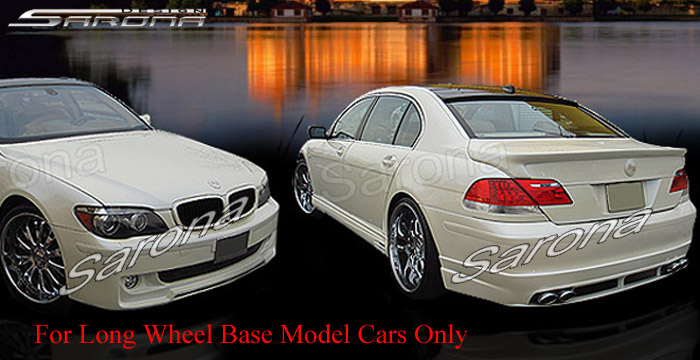 Custom BMW 7 Series Body Kit  Sedan (2005 - 2008) - $1890.00 (Manufacturer Sarona, Part #BM-041-KT)